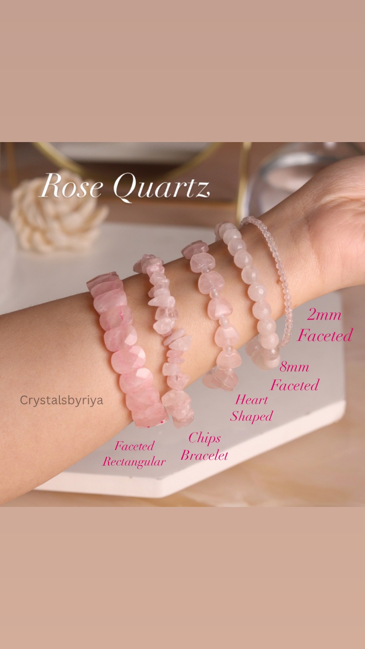 Rose quartz crystal for love and self-care